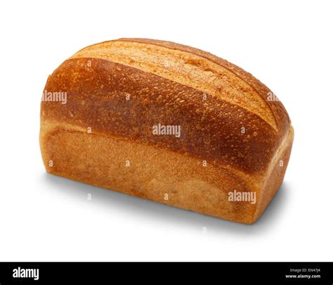 Loaf Of Whole Wheat Bread Isolated On White Background Stock Photo Alamy