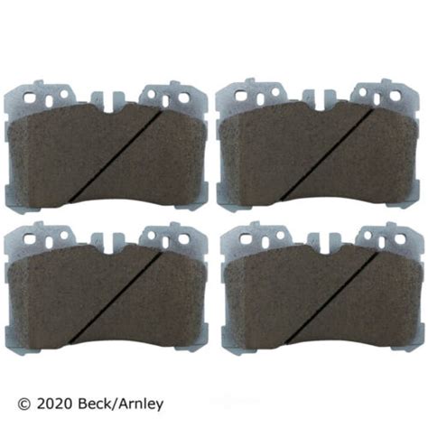 Frt Prem Brake Pads Beck Arnley 085 1799 Ebay