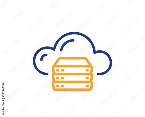 Cloud Server Symbol