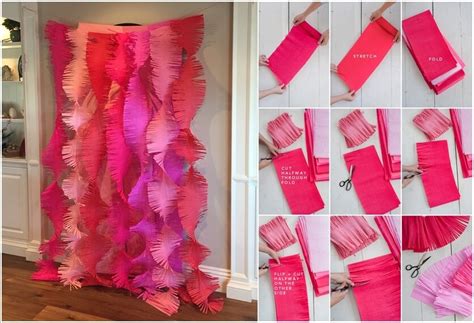 15 Diy Crepe Paper Decoration Ideas