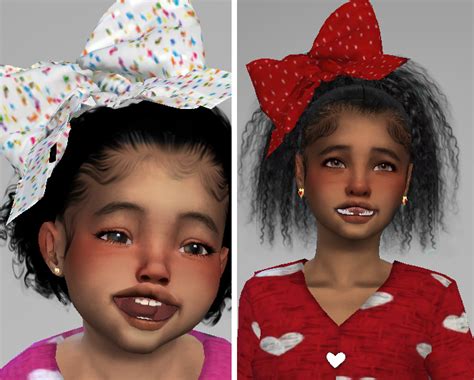 🎀 Hair Bow Annaandbibi Anna And Bibi Newborn Hair Bows Sims 4