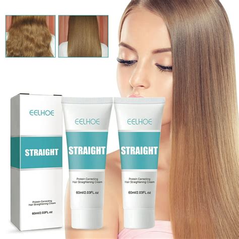 Hair Straightener Cream Permanent Protein Correcting Hair Straightening