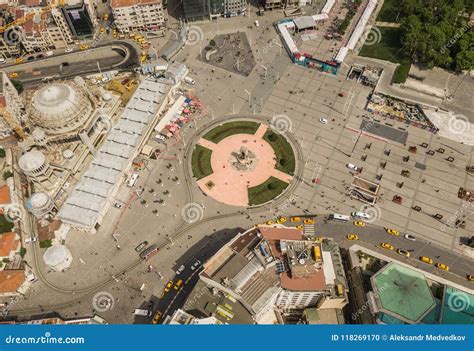 Aerial View of Taksim Square Stock Photo - Image of view, square: 118269170