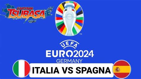 Italia Vs Spagna Captain Tsubasa Ita Youtube