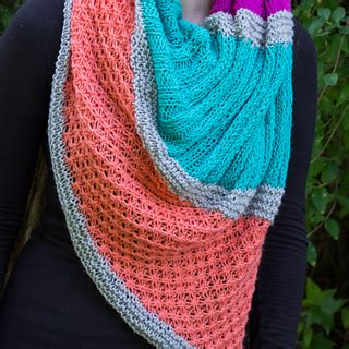 Ravelry Remembering Summer Shawl Pattern By Snickerdoodle Knits