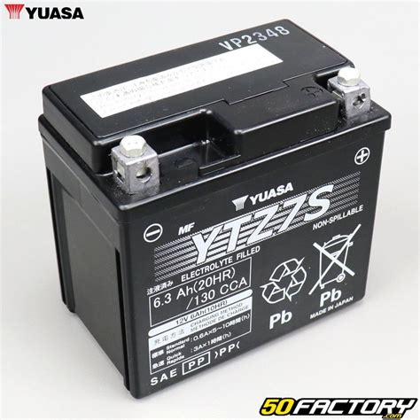 Batteria Yuasa Acido Senza Manutenzione Honda YTZ7S 12V 6 3S CBR Varade