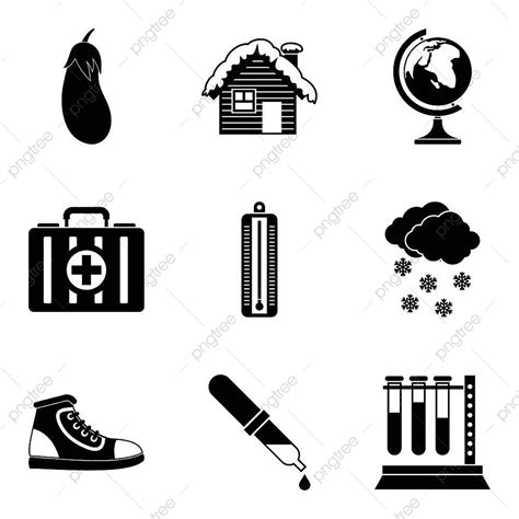 Health Benefits Icons Set Recuperate Improvement Person Png And