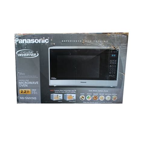 Panasonic 22 Cuft1250w Microwave Oven Stainless Steel Nn Sn97hs