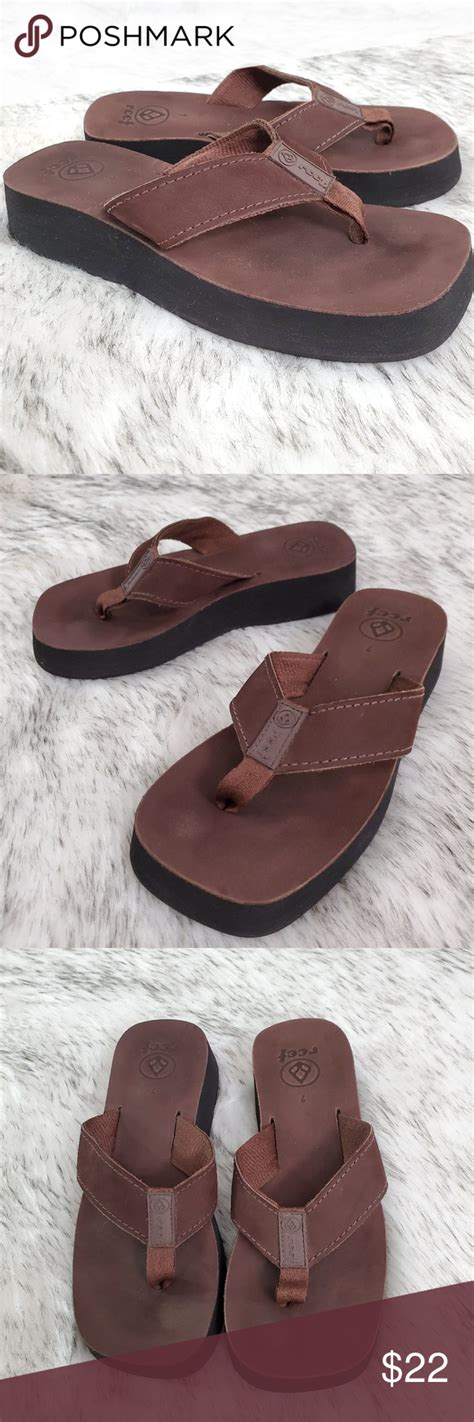 Reef Brown Platform Sandal Flip Flop Brown Platform Sandals Platform Sandals Flip Flop Sandals