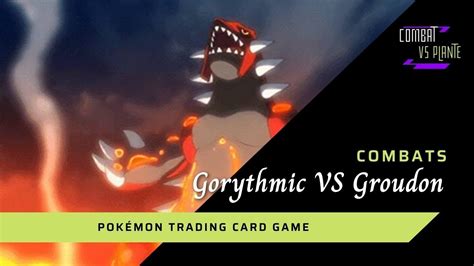 Gorythmic Vs Groudon Duel Pok Mon Youtube