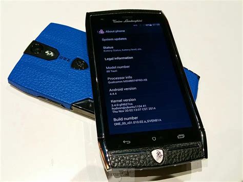 Lamborghini Phone With Latest Android 44 Os Hands On Pics Price