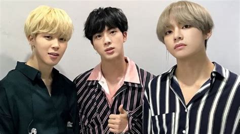 Jin Jimin Dan V Bts Puncaki Brand Reputasi Member Boy Group Desember