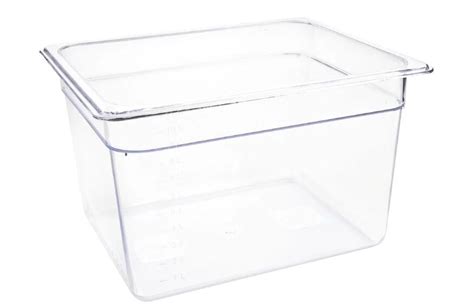 Buy Vogue Clear Polycarbonate Gastronorm Tray Mm Online Caterworks