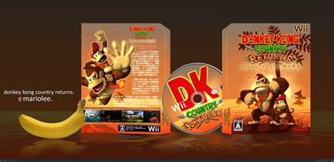 Viewing Full Size Donkey Kong Country Returns Box Cover