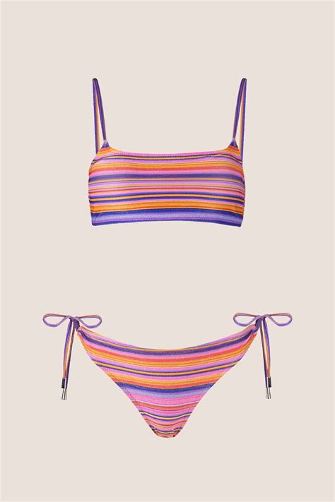 Ayyıldız 40734 Pembe Simli Bikini Takımı Ayyıldız