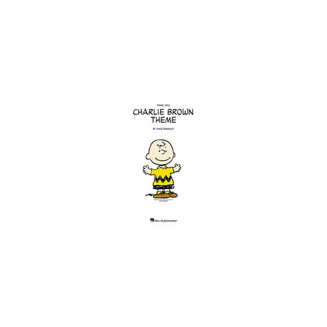 Hal Leonard Vince Guaraldi: Charlie Brown Theme Piano Book | Guitar Center