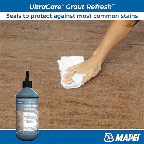 Mapei Grout Refresh 8 Fl Oz Chamois 5005 Ceramic Porcelain Tile Grout Sealer In The Indoor