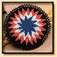 An example of Cherokee bead work. Photo courtesy of the Cherokee ...