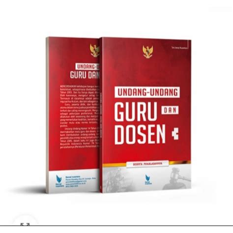 Jual Buku Undang Undang Guru Dan Dosen Original Shopee Indonesia