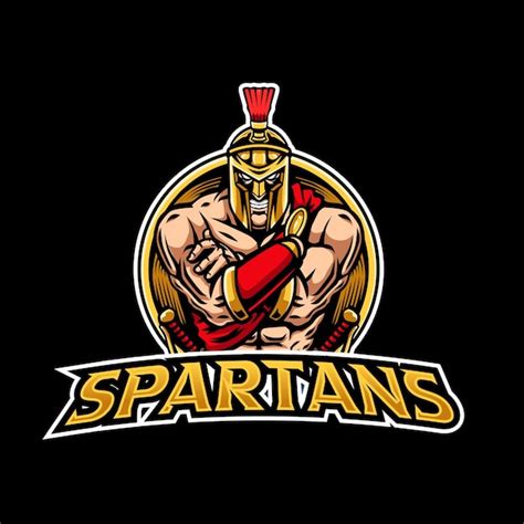 Premium Vector | Angry Spartan Mascot logo illustration