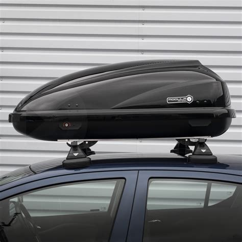 Travel 370L Gloss Black Roof Box Shop At DriveDen