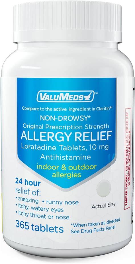 Valumeds Loratadine 10mg Non Drowsy 24 Hour Allergy Nepal Ubuy