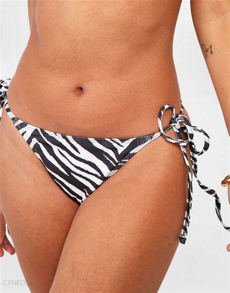 Zebra Print Vkc NE7 XXL Boohoo Dół Od Bikini Ceny i opinie Ceneo pl