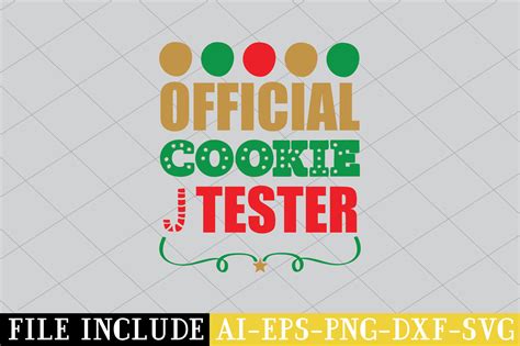 Official Cookie Tester Graphic By Mockupstation Creative Fabrica