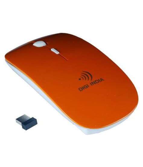 Digi India Blkmose Wireless Mouse Orange Buy Digi India Blkmose