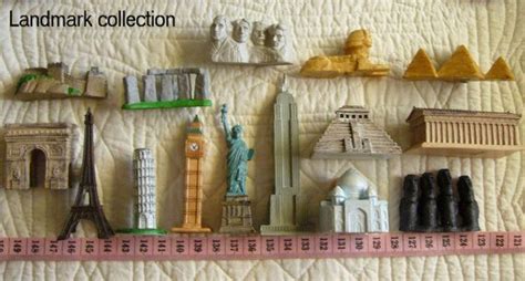 Polymer Clay Landmarks