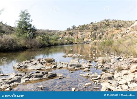 View Of Blyde River At Bourke Luck Potholes Stock Image Image Of