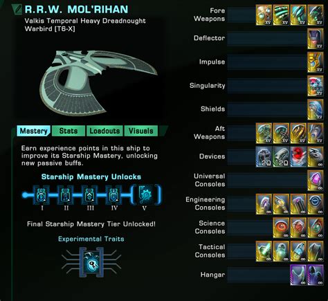 Guide Valkis Temporal Heavy Dreadnought Warbird T6 X