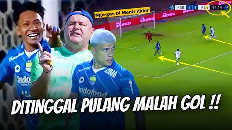 Dikira Laga Udah Selesai Ternyata Persib Tambah Menggila 7 Gol