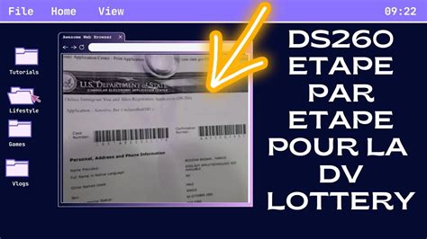 Comment Remplir Le Ds Pour La Dv Lottery Et Les Pieges A Eviter