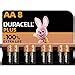 Batterie Duracell Plus AA Pacco Da 8 Pile Alcaline 1 5V Fino Al