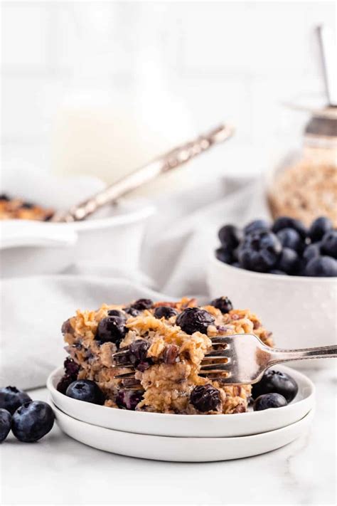 Blueberry Baked Oatmeal Recipe The Cookie Rookie®