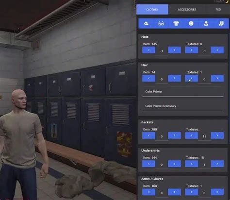 Nopixel Clothing Menu Fivem Mods Esx Scripts