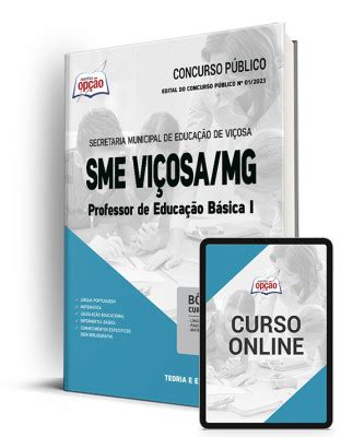 Apostila SME Viçosa Professor de Educação Básica I 2023 Download Apostila