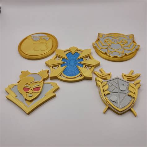 Fortnite Chapter 5 Season 1 Boss Society Medallions Peter Griffin Nisha