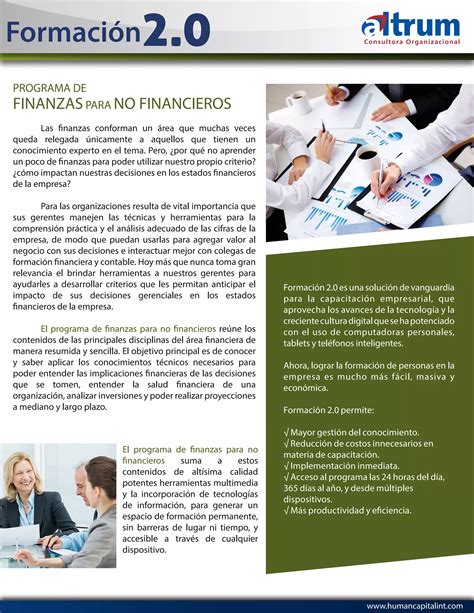 Curso Online Finanzas Para No Financieros Altrum Hci Pdf Descarga