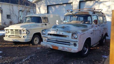 Is The Price Right 1957 Dodge Town Wagon And 1958 Town Panel Barn Finds