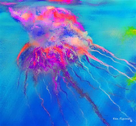 Portuguese Man O War Painting by Ken Figurski - Fine Art America