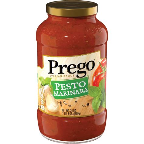 Prego Pesto Marinara Italian Sauce 24 Oz Walmart