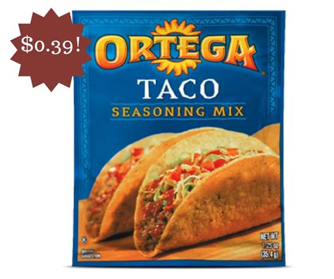 Ortega Taco Seasoning Only 039