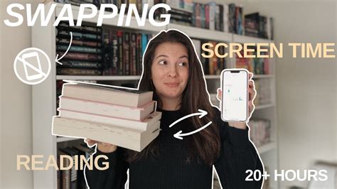 Swapping My Phone Screen Time For Reading For A WEEK YouTube