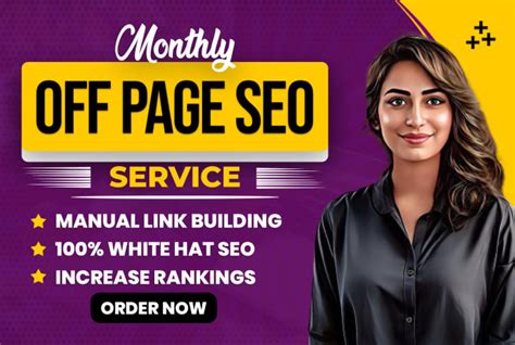 Off Page Seo Backlinks White Hat Manual Link Building Service For Top