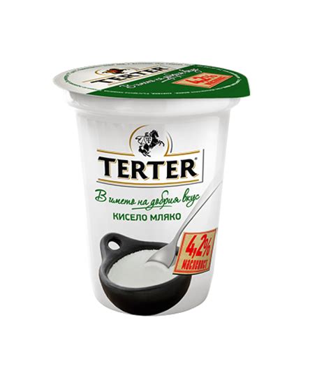 КИСЕЛО МЛЯКО ТЕРТЕР 4,2% 400ГР