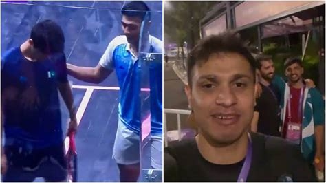 Asian Games 2023 Squash Indian Player Show Sports Spirit After Beat