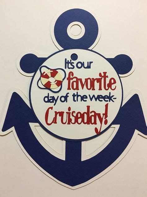 Large Anchor Cruise Door Decoration With Magnet Option Etsy