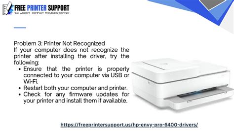 Ppt Hp Envy Pro 6400 All In One Printer Driver Download Powerpoint Presentation Id 13223742